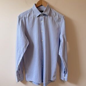 Hugo Boss Blue Dress Shirt